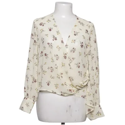 Wikkelblouse (Meerkleurig, Beige) van Zara Polyester