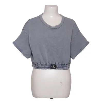 Top (Blue) from Calvin Klein Swimwear Cotton, Polyester