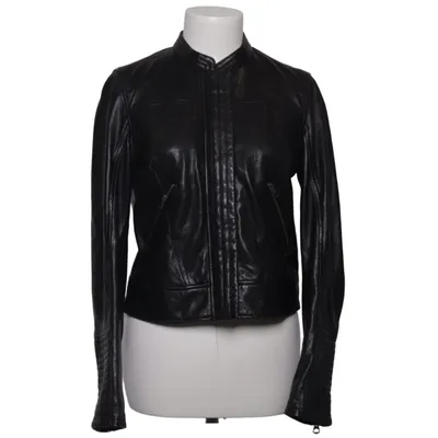 Læderjakke (Sort) fra Pepe Jeans London Læder, Polyester