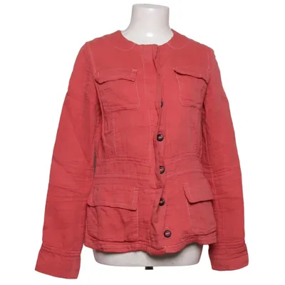 Safarijacke (Rot) von Hannes Roether Baumwolle, Leinen