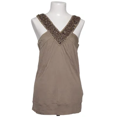 Tanktop (Beige) fra Zara Collection Bomuld, Viscose