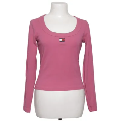 Long sleeve T-shirt (Pink) from Tommy Hilfiger Jeans Cotton, Elastane