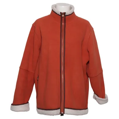 Fleece jacket (Orange, White) from Klepper Polyester