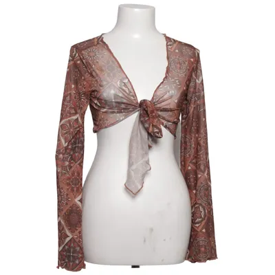 Bolero (Brun, Orange, Flerfarvet) fra Shein Mod