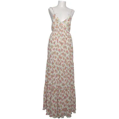 Maxi dress (White, Multicolored) from Sézane Polyester, Viscose