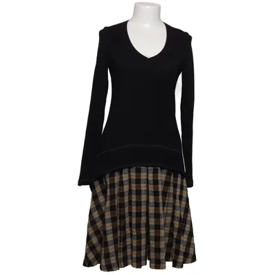 Kjole (Sort, Brun, Flerfarvet) fra Beate Heymann Bomuld, Polyester, Viscose, Uld