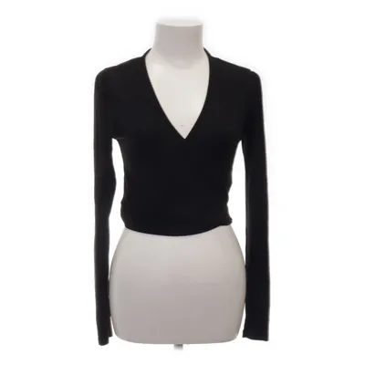 Wikkelvest (Zwart) van Stradivarius Elastaan, Viscose