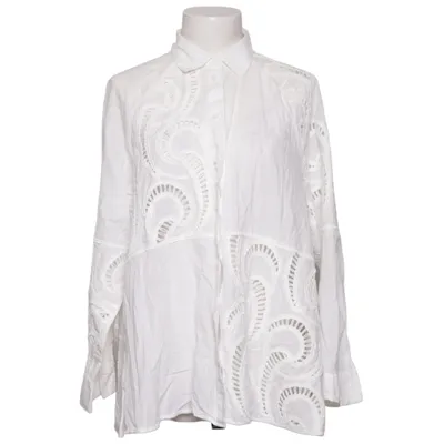 Skjorte (Hvid) fra Massimo Dutti Bomuld, Polyester