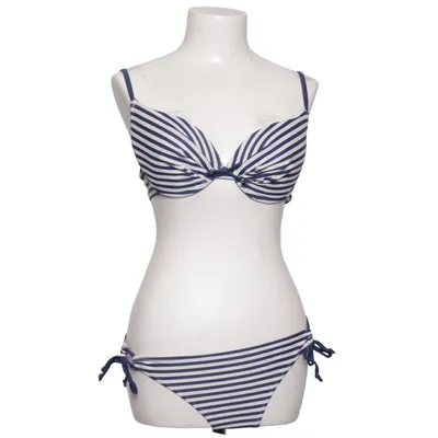 Bikini (Blå, Vit) från Blue Motion Elastan, Polyamid, Polyester