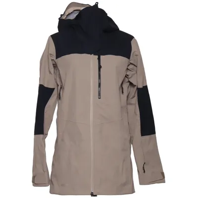 Ski jacket (Beige, Black) from Salomon Polyamide