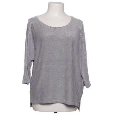 Long sleeve T-shirt (Blue, White) from Christian Siriano Elastane, Polyester, Viscose