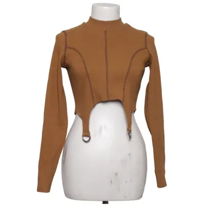 Crop top (Brun) fra The Ragged Priest Bomuld, Elastan