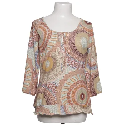 Blouse (Brown, Orange, Multicolored) from Senso Elastane, Polyester