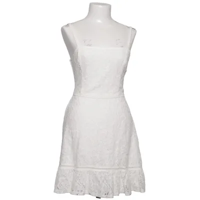 Jurk (Wit) van Hollister Katoen, Polyamide, Viscose