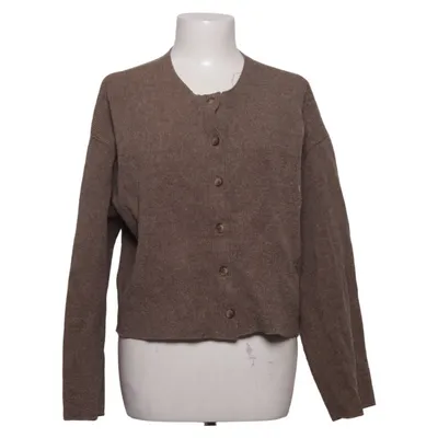 Strickjacke (Braun) von Zara Baumwolle, Polyester