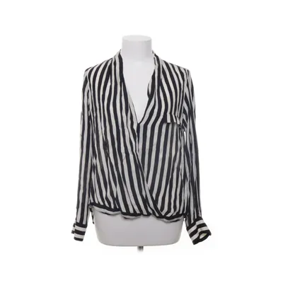 Blouse (Zwart, Wit) van Zara Woman Zijde