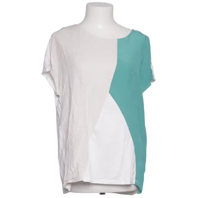 Top (Hvid, Grøn) fra Street One Cupro, Viscose