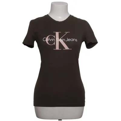 T-shirt (Bruin) van Calvin Klein Jeans Katoen