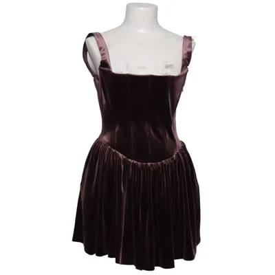 Kjole (Brun) fra Zara Elastan, Polyester