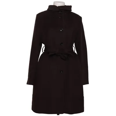 Frakke (Brun) Kashmir, Polyester, Viscose, Uld