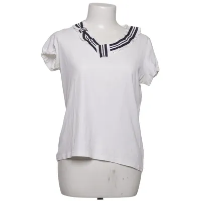Top (Hvid, Sort) fra Carolina Herrera Bomuld, Elastan