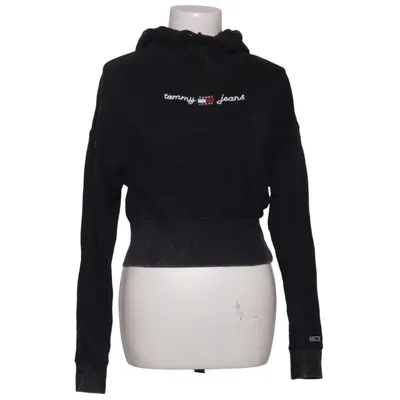 Hættetrøje (Sort) fra Tommy Hilfiger Jeans Bomuld, Elastan