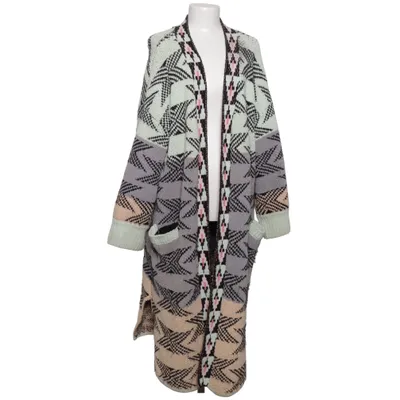 Cardigan (Gray, Pink, Multicolored) from Delicatelove Acrylic, Alpaca wool, Elastane, Polyamide, Polyester