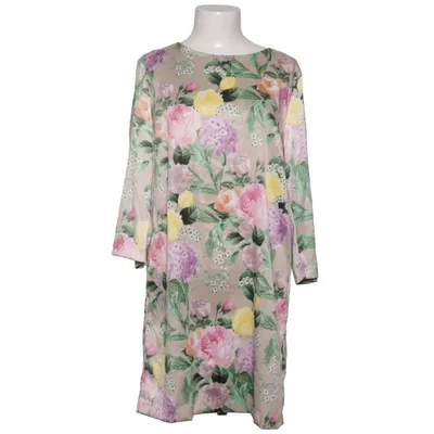 Dress (Beige, Multicolored) from H&M Polyester