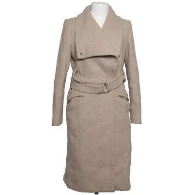 Jas (Beige) van Mango Suit Acryl, Katoen, Polyamide, Polyester, Viscose, Wol