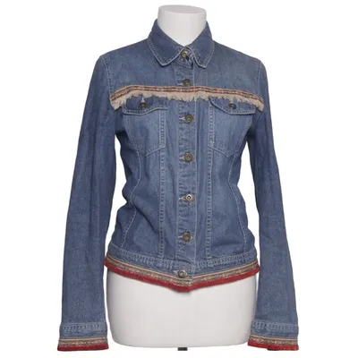 Jeansjacka (Blå, Röd, Flerfärgad) från Hennes Collection Bomull