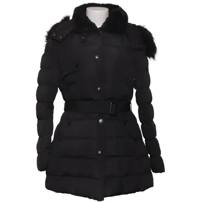 Winterjas (Zwart) van Nature Polyester