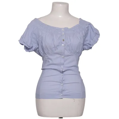 Blouse (Bleu, Blanc) de Luxury Queen Coton, Élasthane