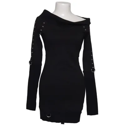 Dress (Black) from Killstar Cotton, Polyamide, Polyester, Viscose