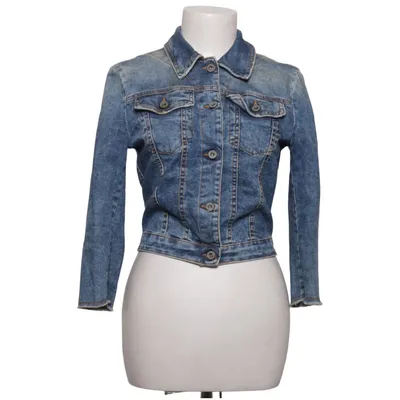 Veste en jean (Bleu) de Please Coton, Élasthane