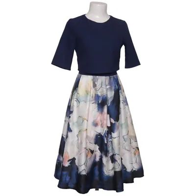 Dress (Blue, Multicolored) from Little Mistress Elastane, Polyamide, Polyester