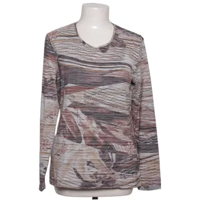 Long sleeve T-shirt (Brown, Black, White) from Marinello Elastane, Polyester, Viscose