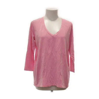 T-shirt à manches longues (Rose) de Majestic Filatures Coton, Élasthane