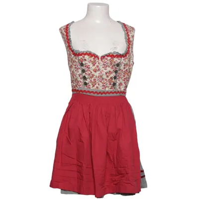 Dirndl (Red, Green, Multicolored) from Krüger Madl Cotton, Polyester
