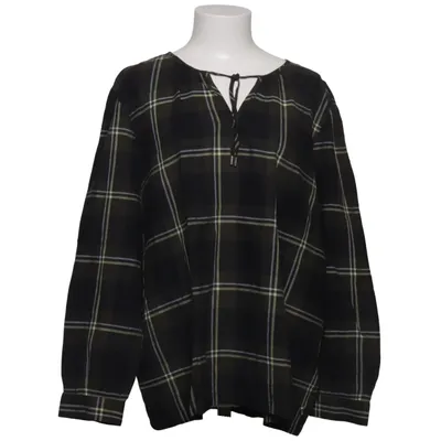 Blouse (Green, Black, White) from Street One Cotton