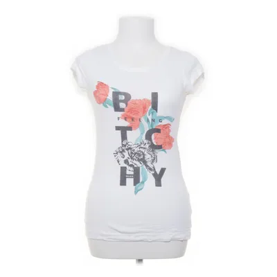 T-shirt (White, Multicolored) from MARX Cotton