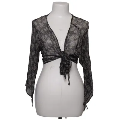 Wrap blouse (Black, Multicolored) from Nicowa