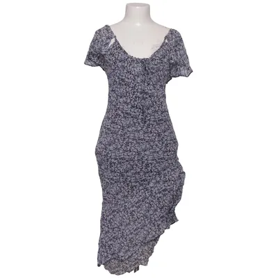 Robe (Bleu, Blanc) de Helline Coton, Viscose