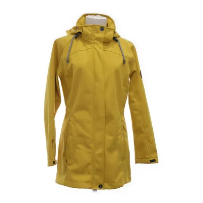 Outdoor jacket (Yellow) from Blue Wave Elastane, Polyester