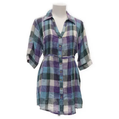 Korte mouwen shirt (Blauw, Lila, Groen, Wit, Meerkleurig) van Influence Katoen