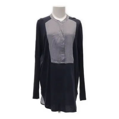 Blouse (Bleu, Gris) de Vince Coton, Élasthane, Modal, Polyamide, Soie, Tencel, Viscose