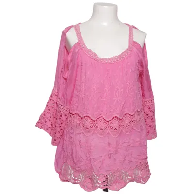 Blouse (Pink) from Pink Cherry Elastane, Silk, Viscose