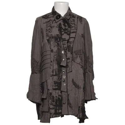 Sweatshirt (Gray, Black) from Jean Marc Philippe Polyester, Viscose