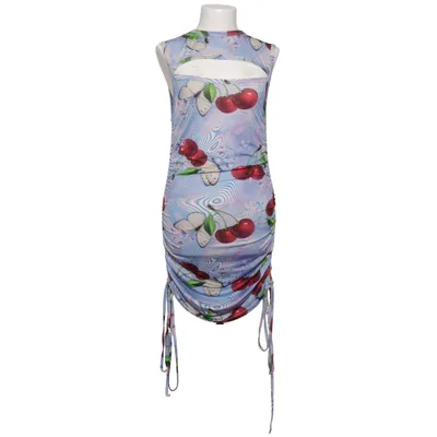 Dress (Blue, Multicolored) from Collusion Elastane, Polyester