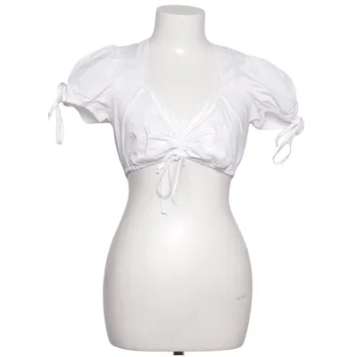 Dirndl blouse (Wit) van Country Line Katoen, Polyester