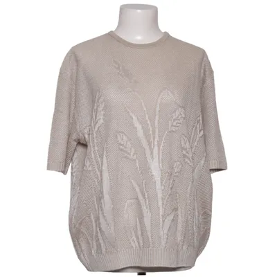 Sweater (Beige) Acrylic, Viscose